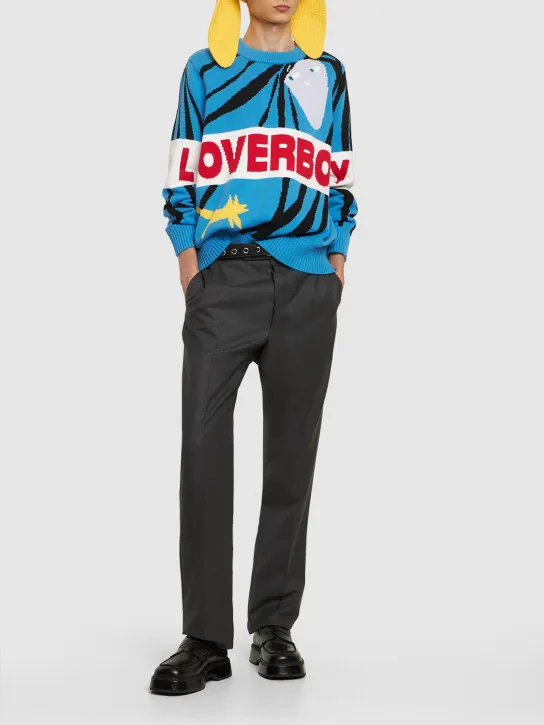 Charles Jeffrey LOVERBOY   Loverboy logo sweater 