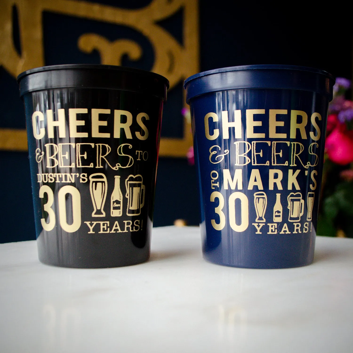 Cheers & Beers Stadium Cups