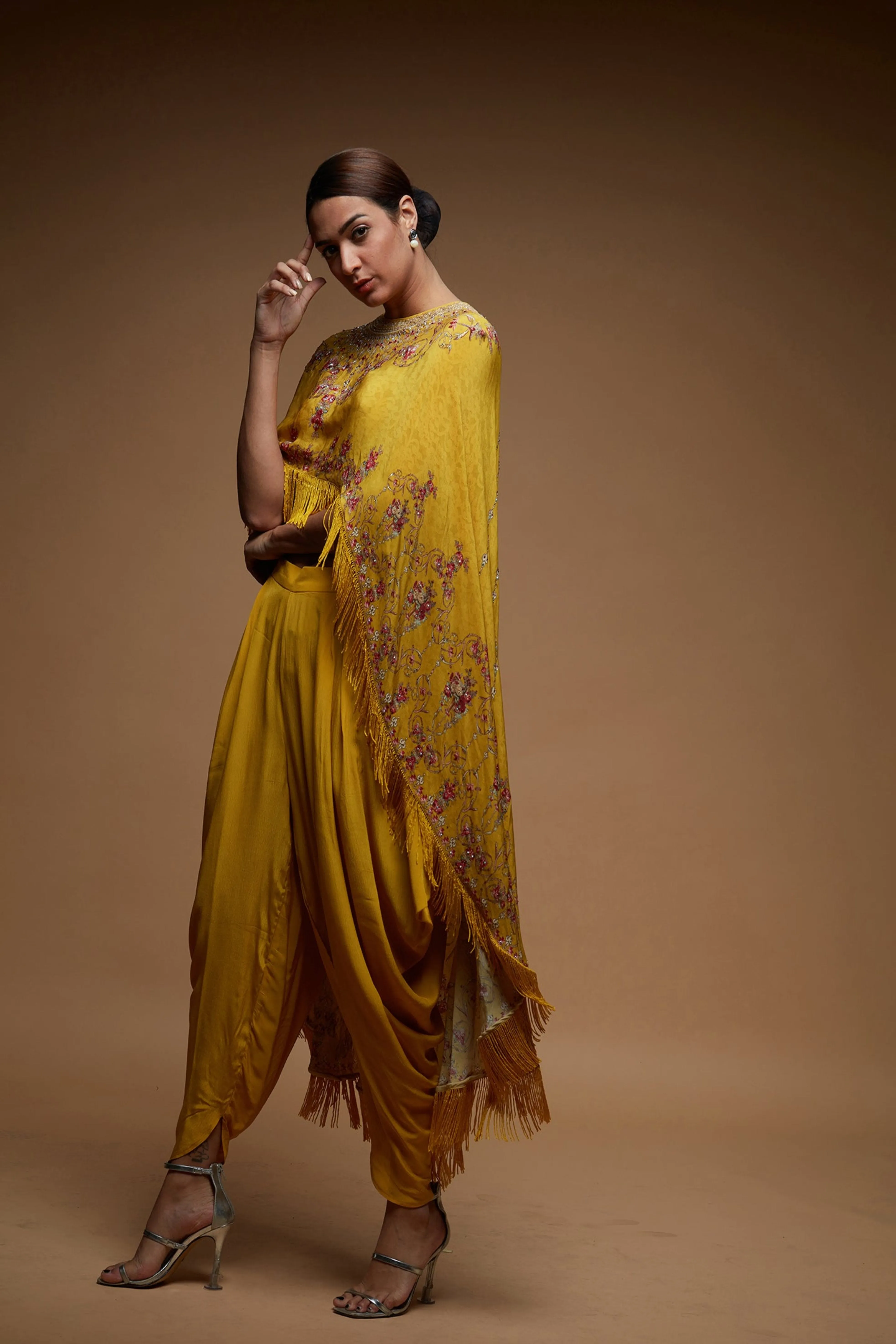 Yellow Color Cape
